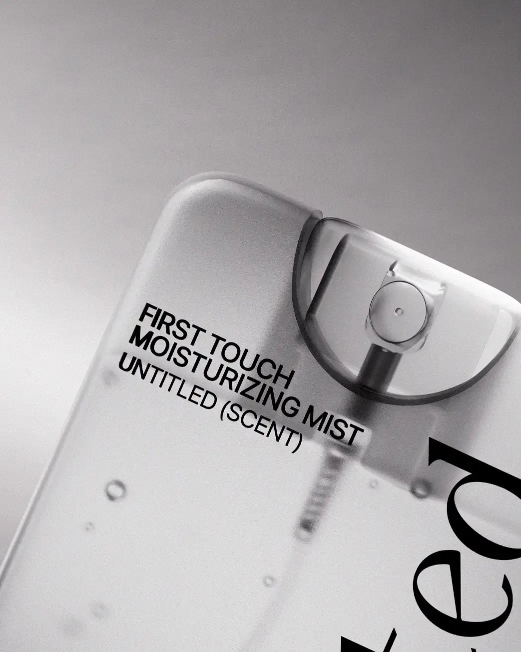 uuanted First Touch moisturizing mist bottle for hydrating skincare